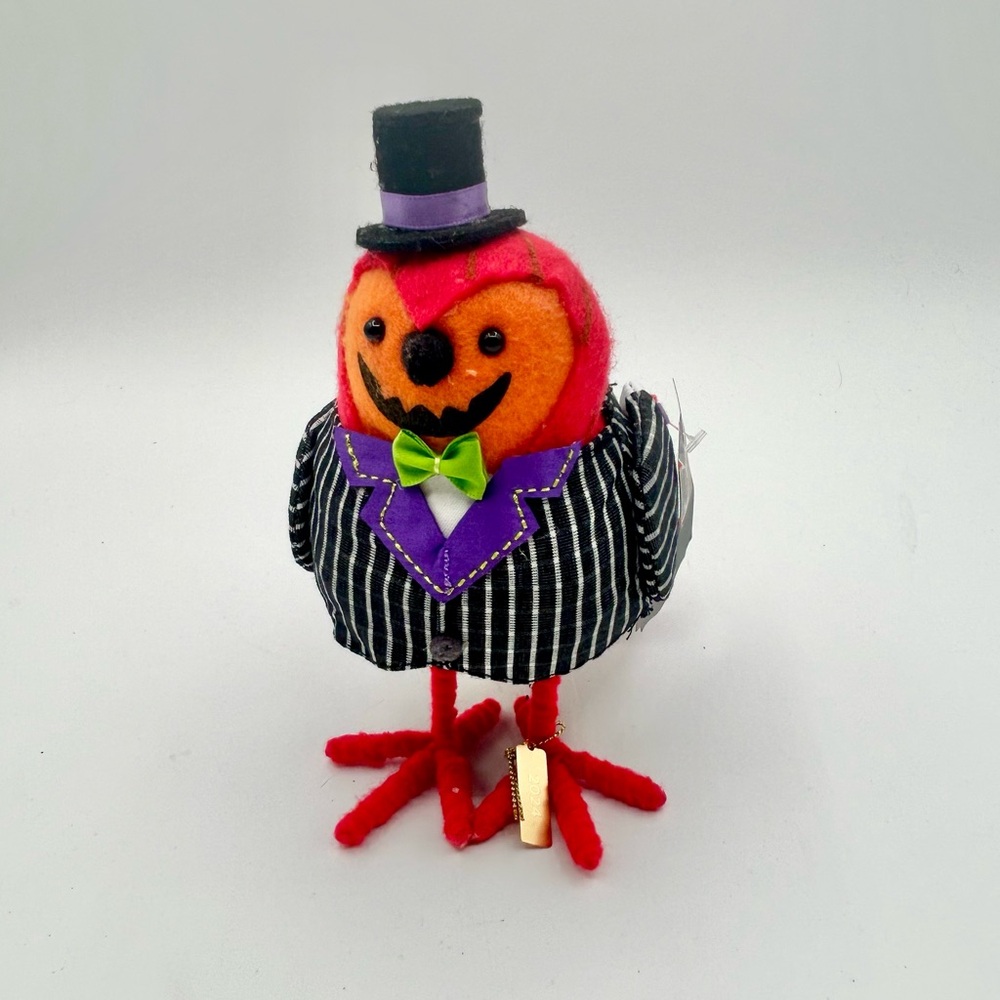 Target Hyde & EEK! 2024 Halloween Featherly Friends Fabric Bird Gourdon New